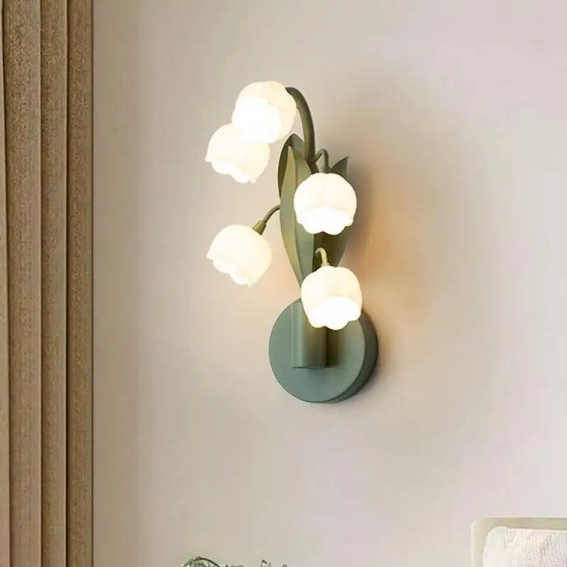 G9 green sconce