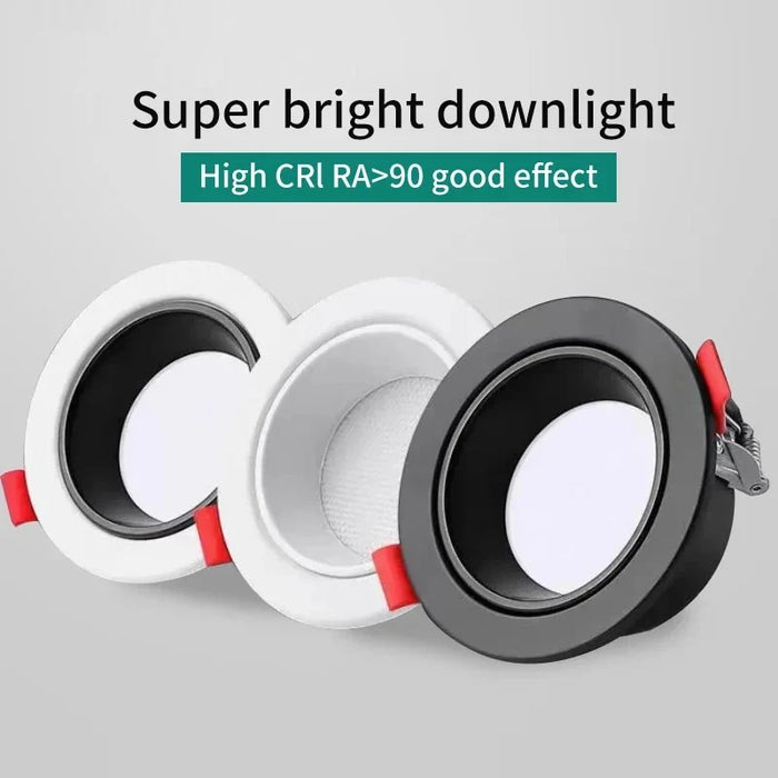 Modern recessed spotlight