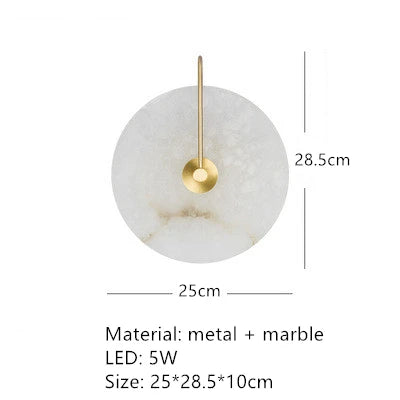 Marble Art Deco Light, view 14