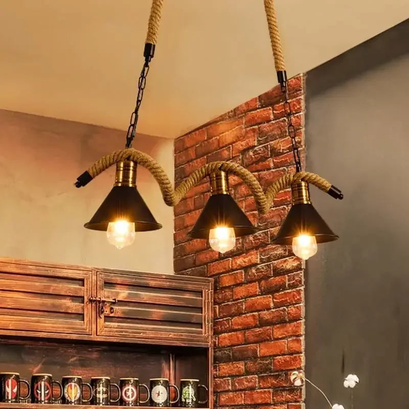 Vintage Farmhouse Chandelier, view 4