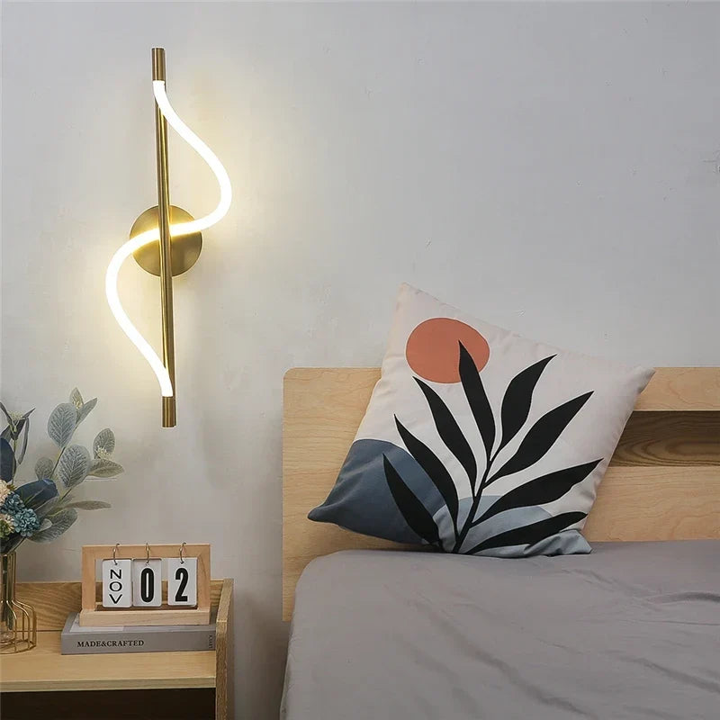 Acrylic Line Wall Light, view 3
