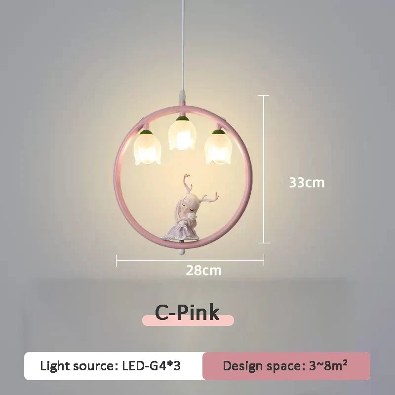Cute Girls' Room Pendant, view 9