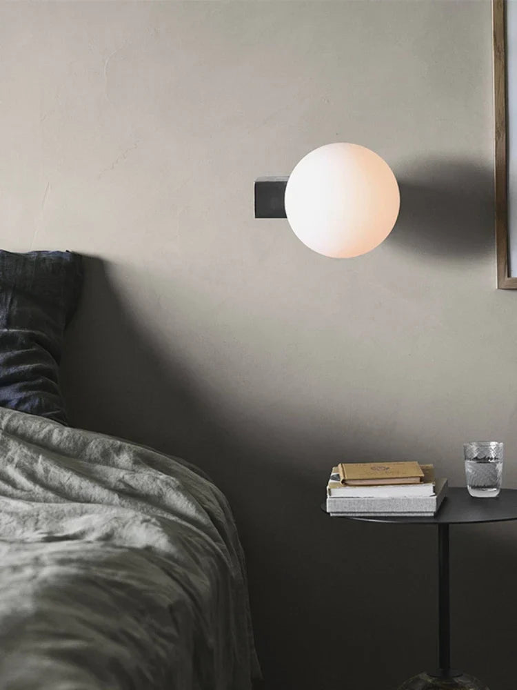 Stainless steel wall light