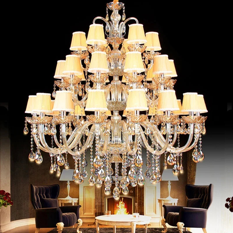 Large luxury chandelier