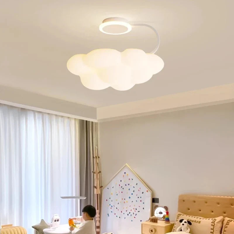 White cloud ceiling light