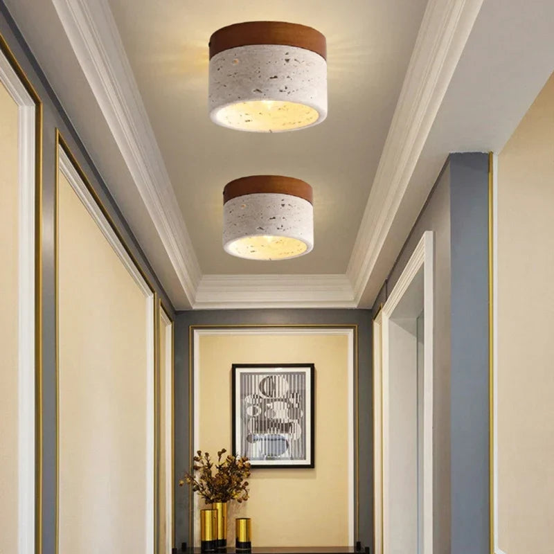 Minimalist E27 flush mount
