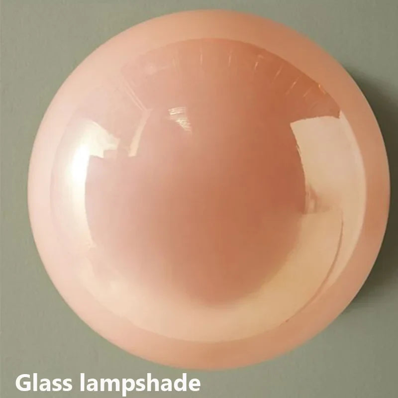 Pink Glass Sconce, view 6