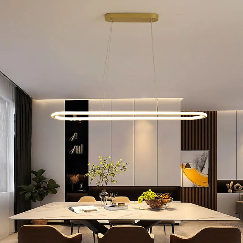 Ring LED Pendant, view 3