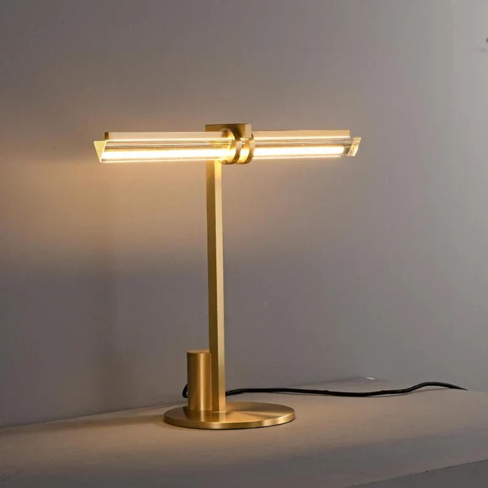Crystal desk lamp