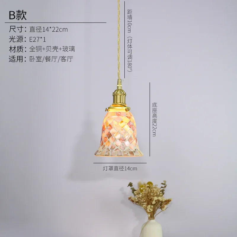 Mediterranean Shell Pendant, view 8
