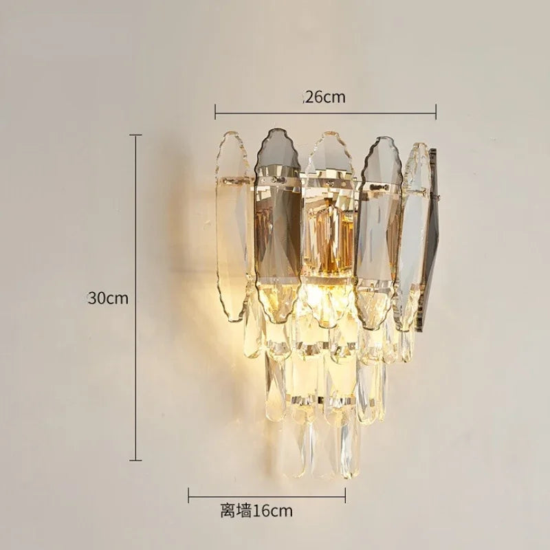 Nordic Crystal Sconce, view 7