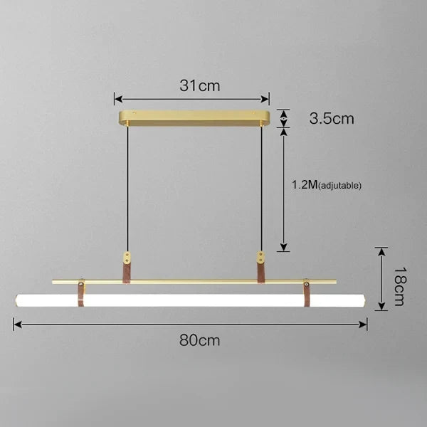 Long Tube Pendant, view 8