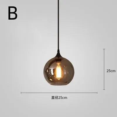 Gray Glass Pendant, view 7