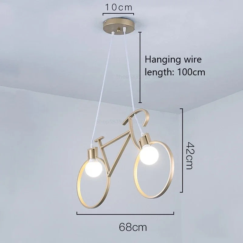 Iron Bicycle Pendant, view 11