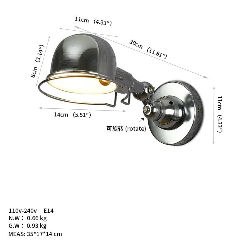 Loft Swing Arm Sconce, view 13