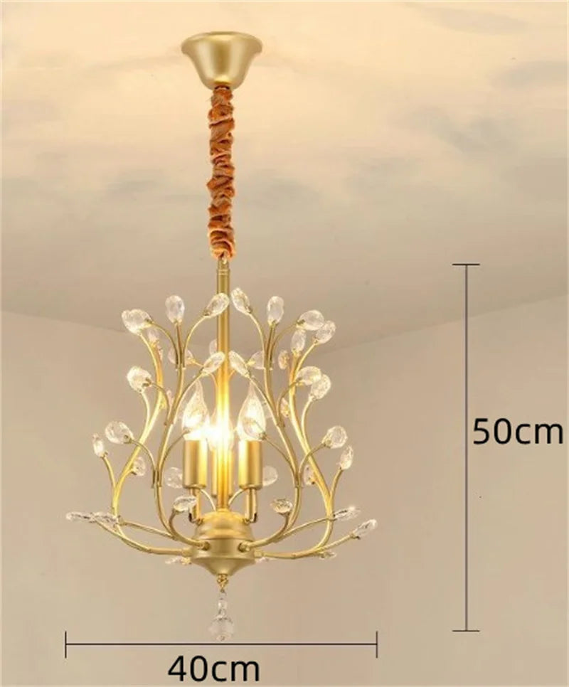 Vintage crystal light