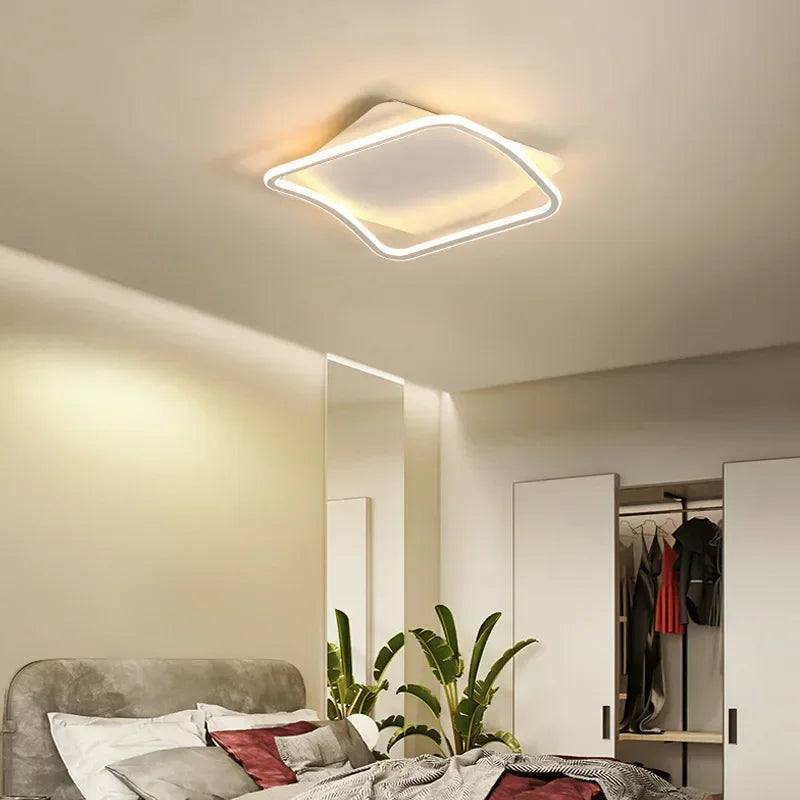 Line LED chandelier