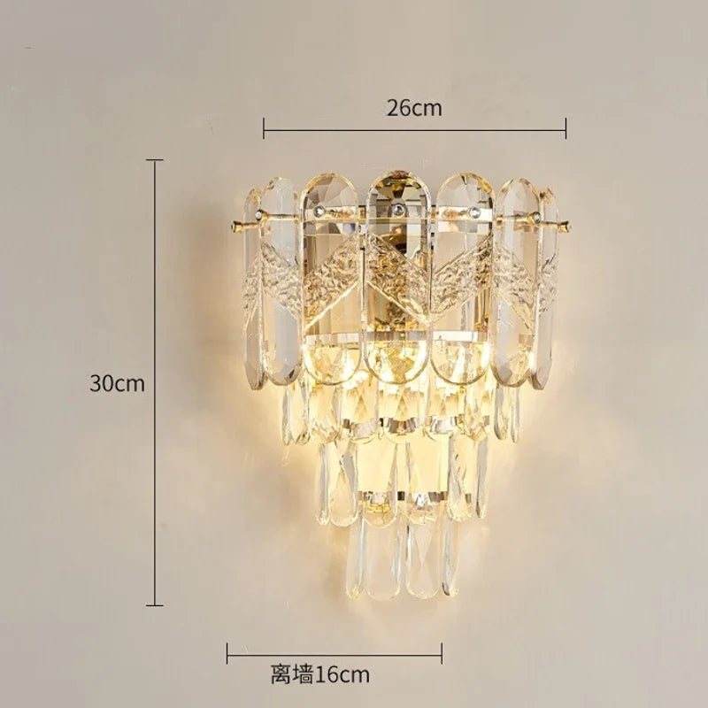 Nordic Crystal Sconce, view 10
