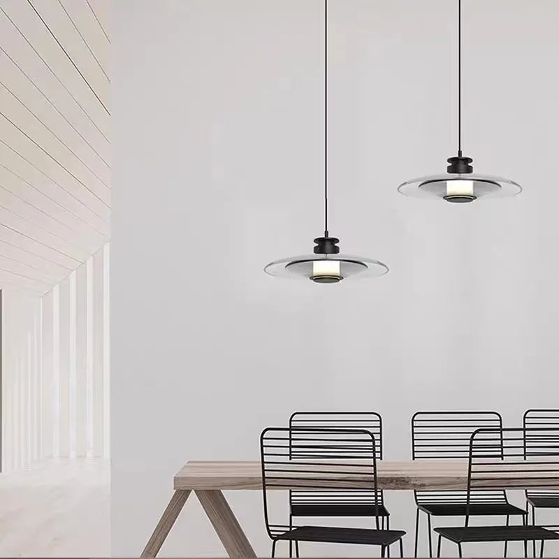 Minimalist Tinted Glass Light, view 6