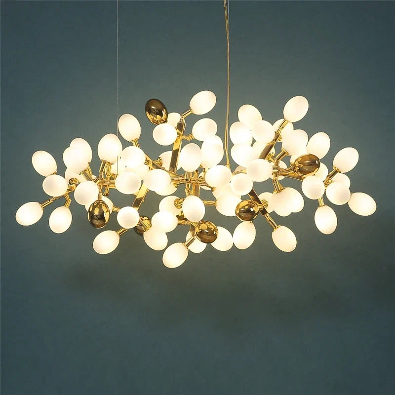 Grape chandelier