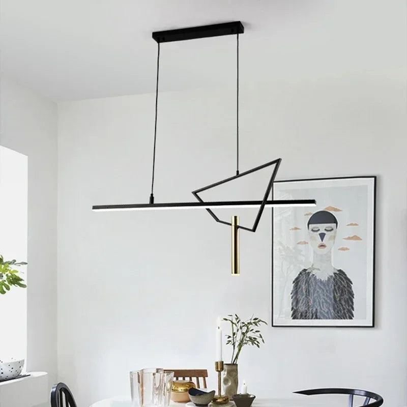 Geometric LED Pendant, view 6