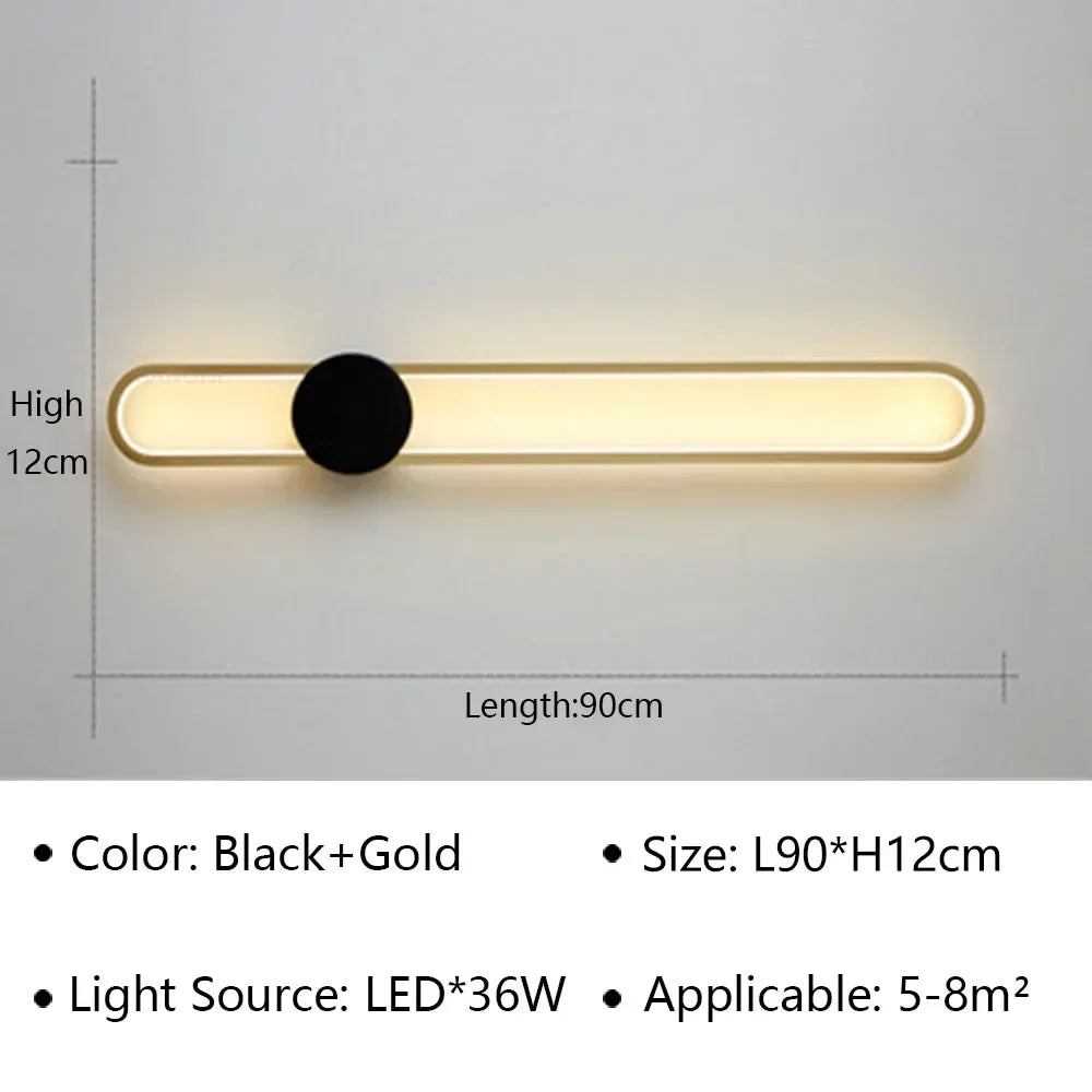 Modern Linear Wall Light, view 17