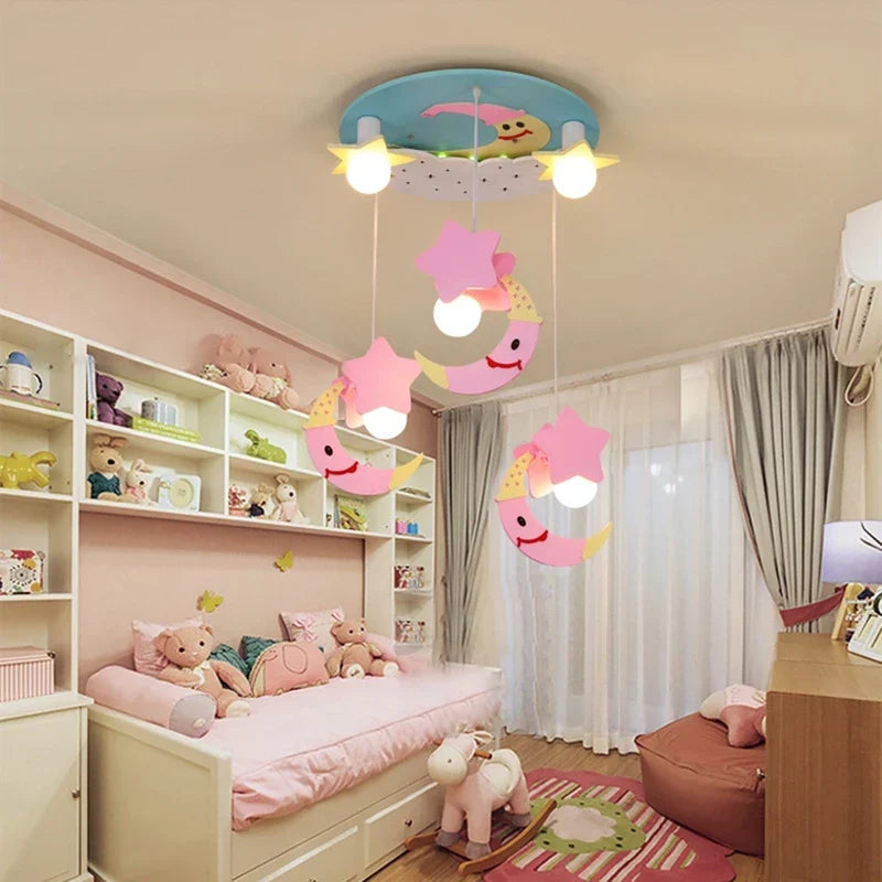 Girls room flush mount