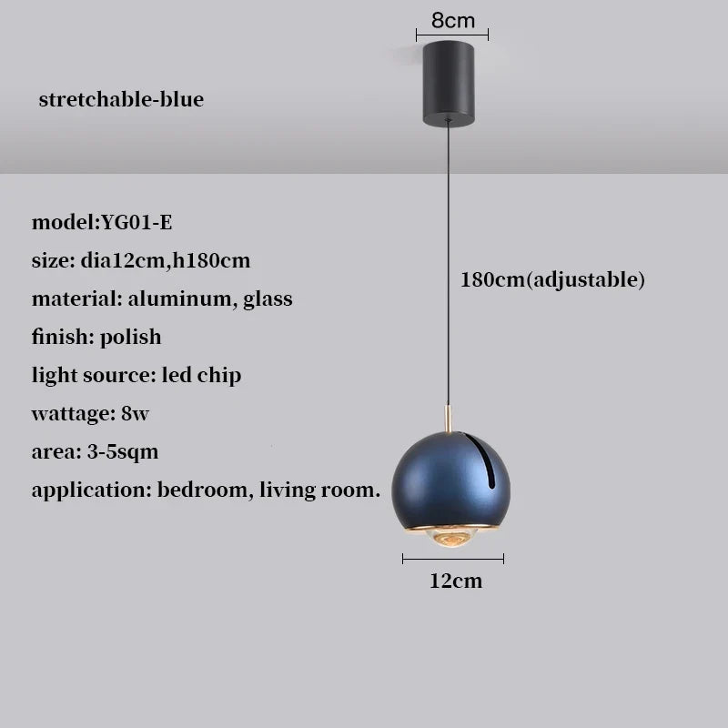 Adjustable LED Pendant, view 9