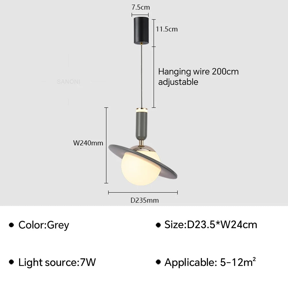 Colorful LED Pendant, view 11