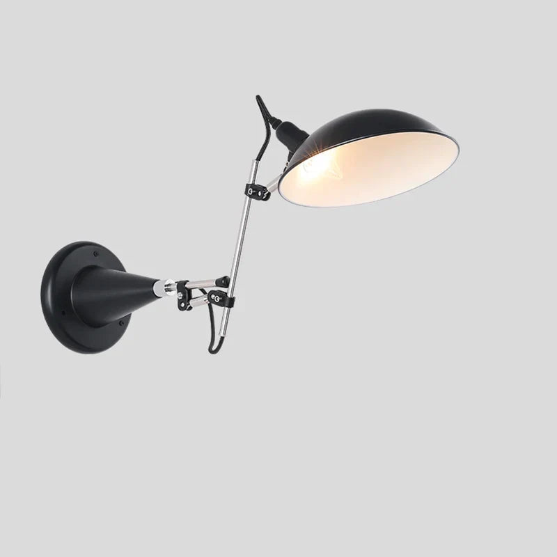 Nordic rotating arm wall light