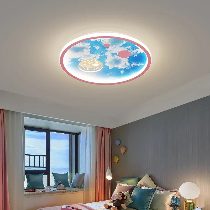 Kids cartoon ceiling light