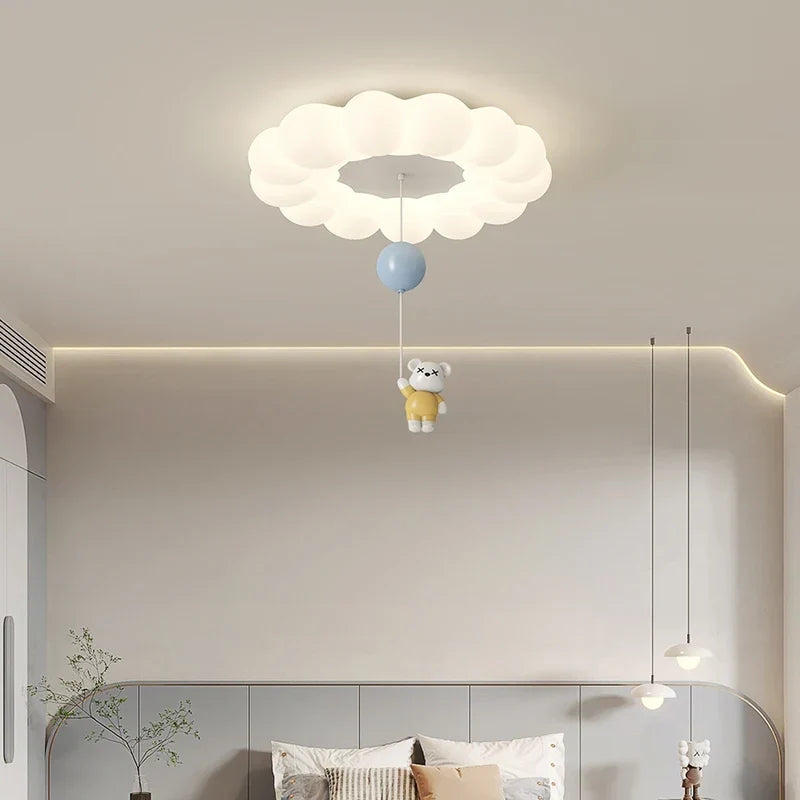 Kids room flush mount