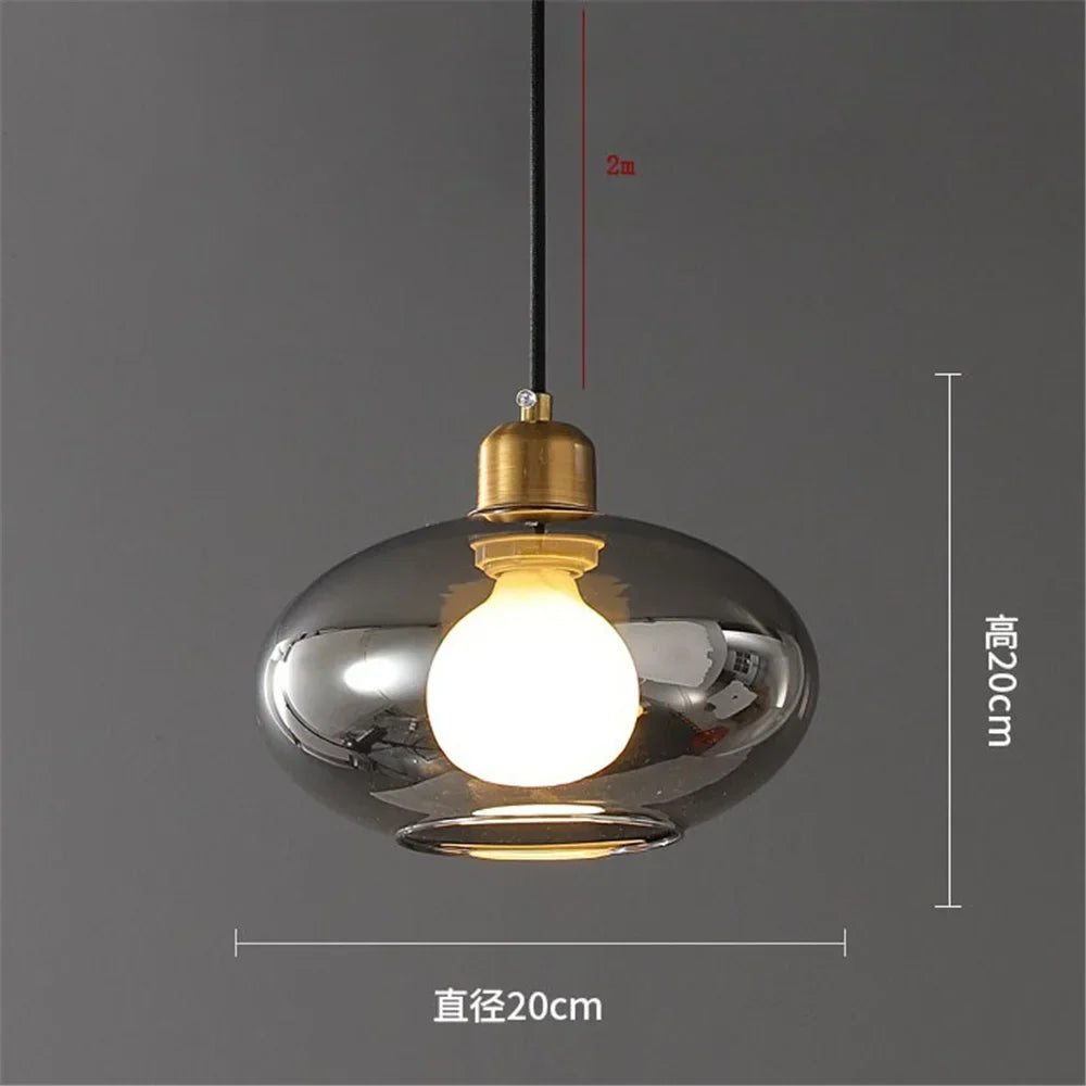 Modern Glass Pendant, view 6