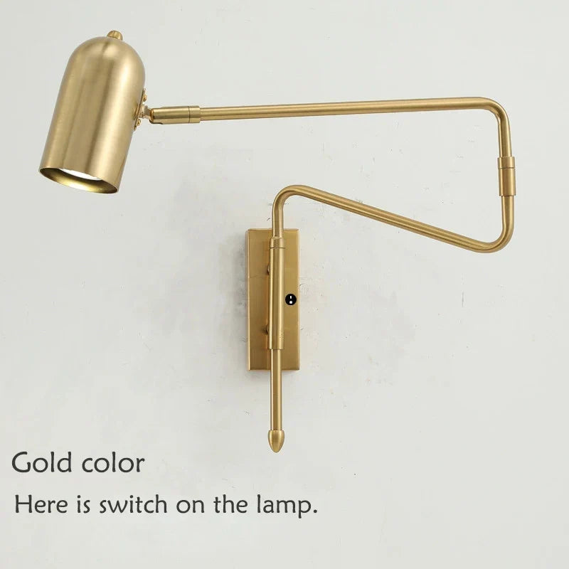 Industrial Arm Wall Light, view 10