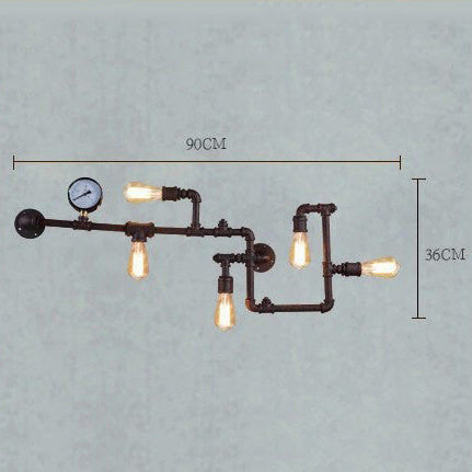 Amparo Pipe Wall Light, view 8