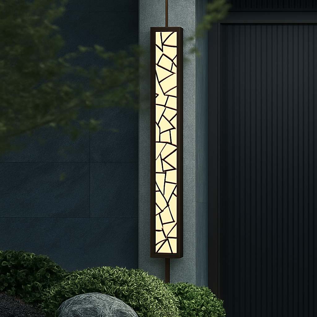 Outdoor linear LED light