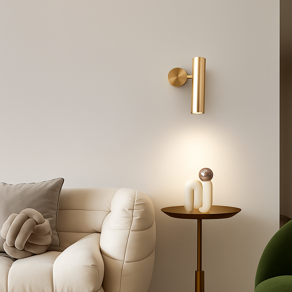 Pattern LED wall light