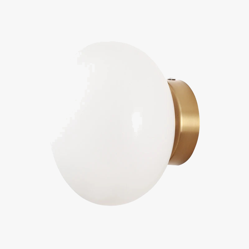Modern Glass G9 Wall Light, view 7