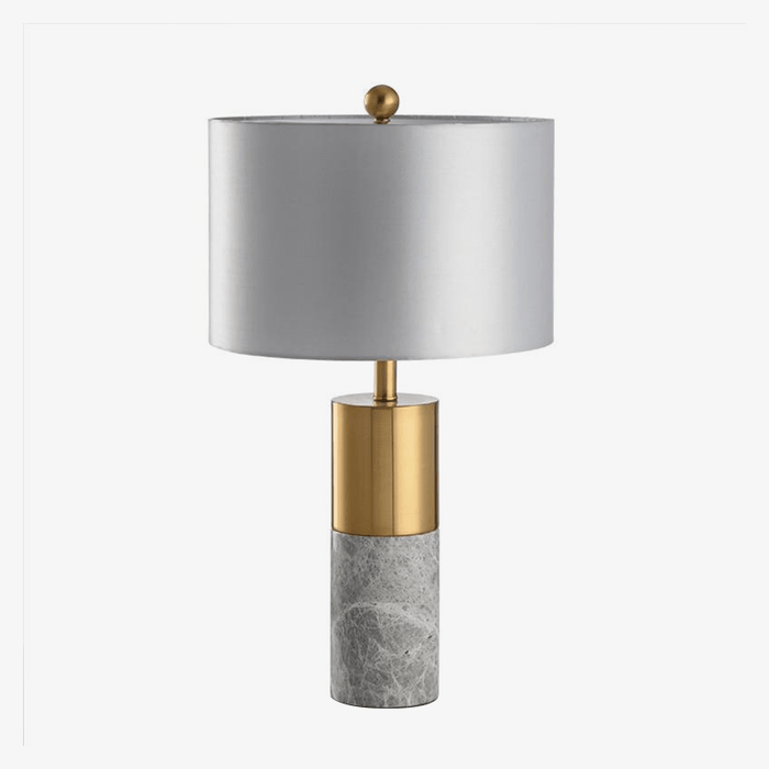 Marble table lamp