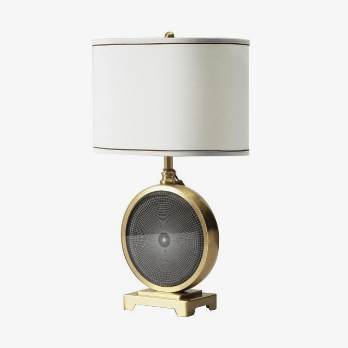 Gold table lamp