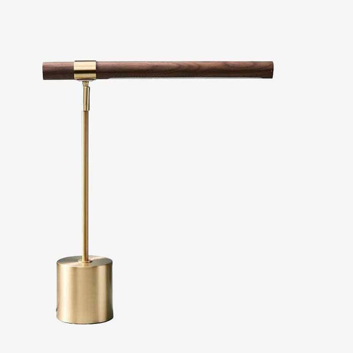 Gold desk lamp
