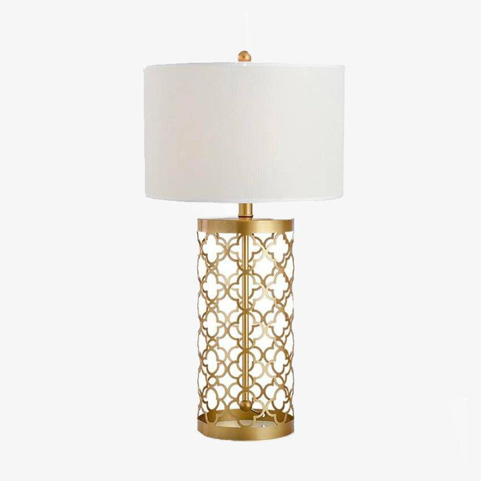 Gold table lamp