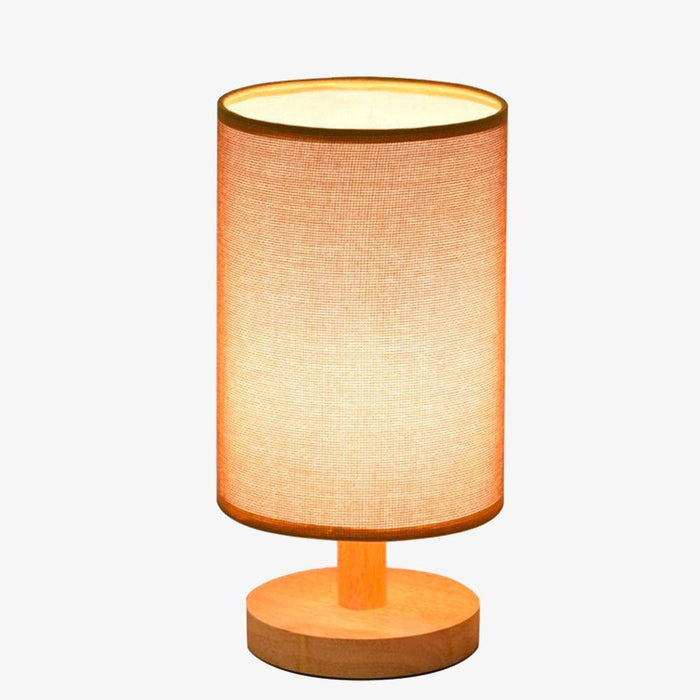 Fabric table lamp