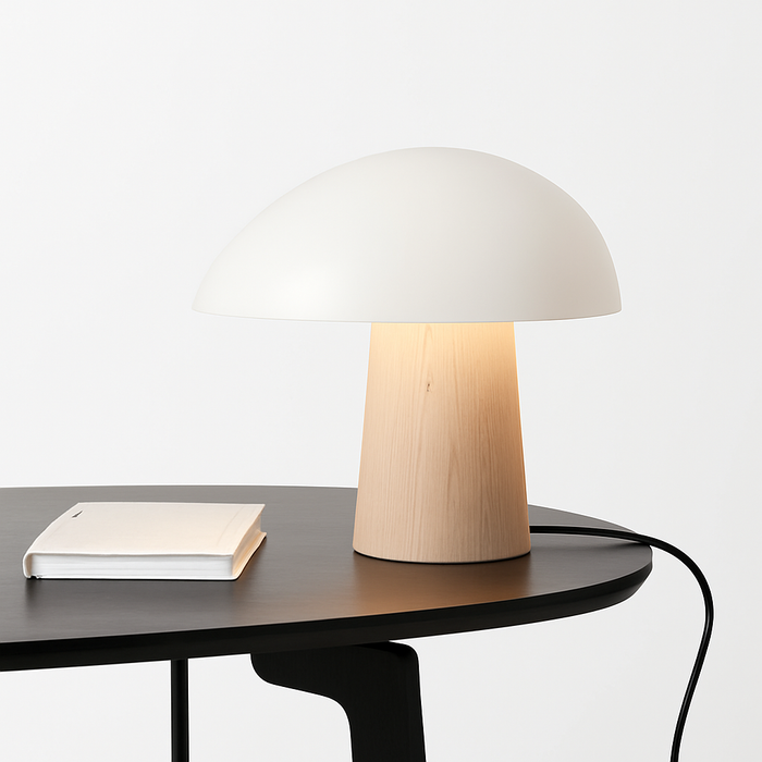 Mushroom table lamp