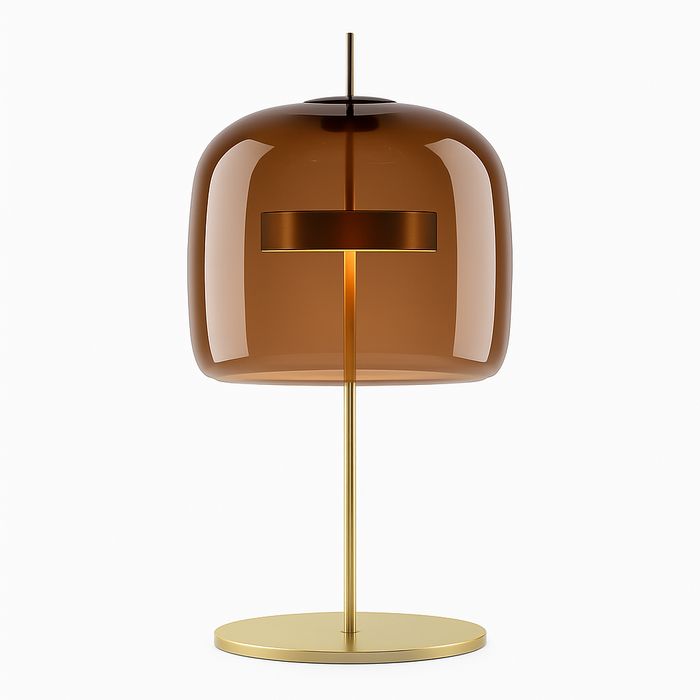 Gold table lamp