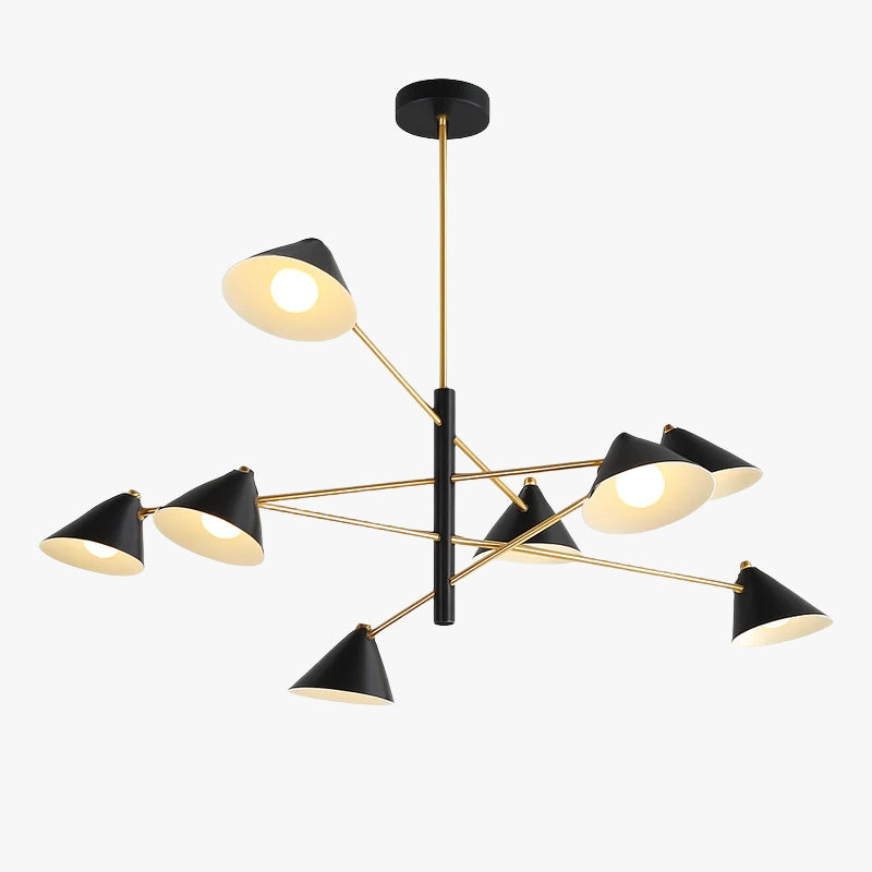 Triangle chandelier