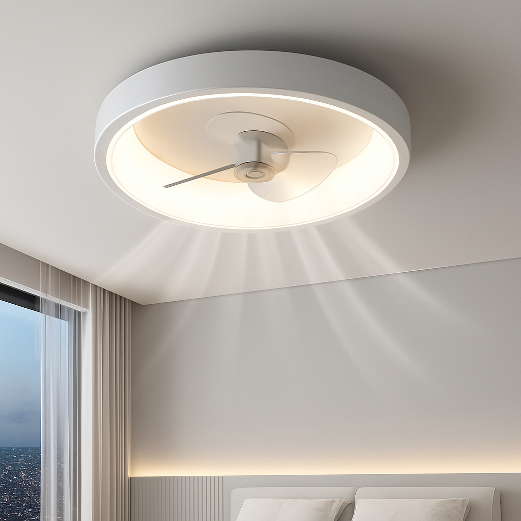 Fan ceiling light