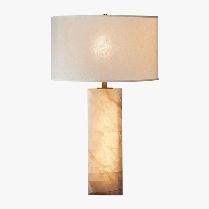 Marble table lamp