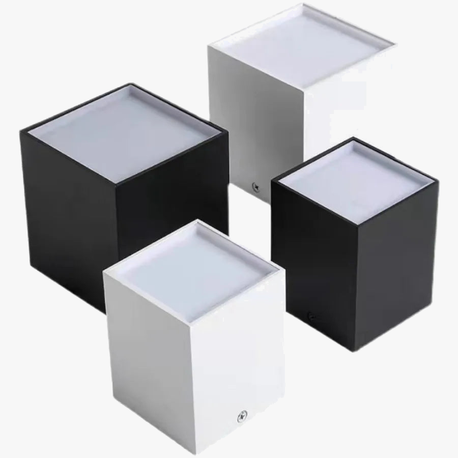 Anti fog cube ceiling light
