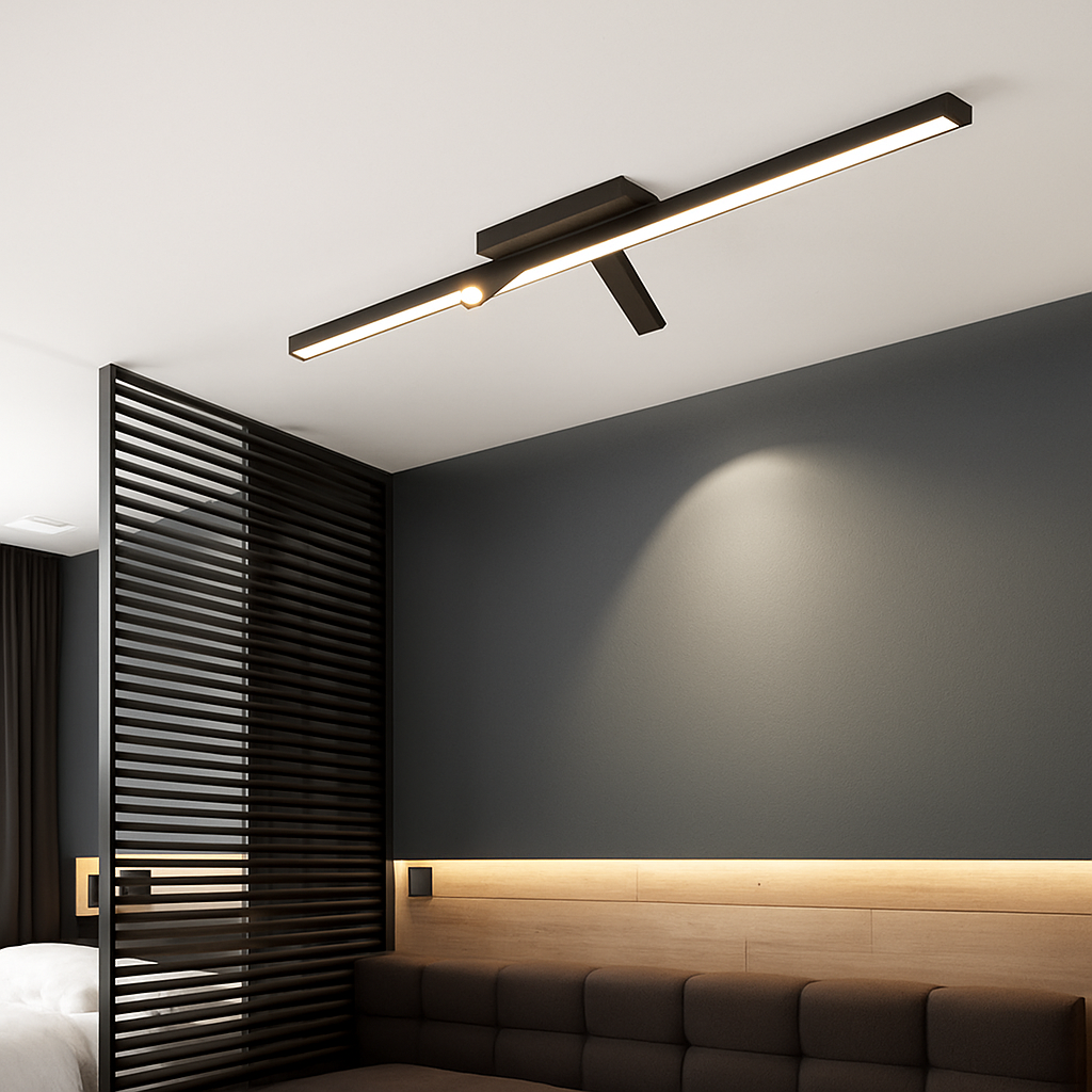 Linear LED ceiling light